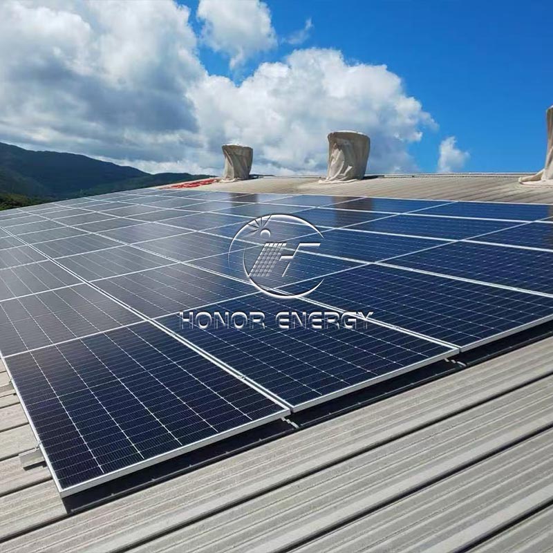 Alüminium metal günəş dam örtüyü