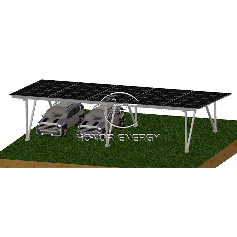 Polad w tip günəş carport montajı