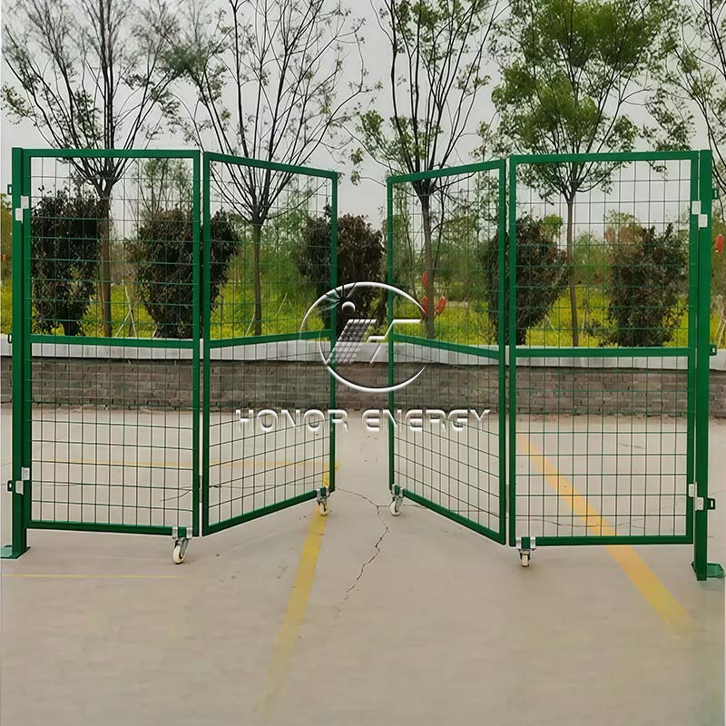 Solar Fence Gate