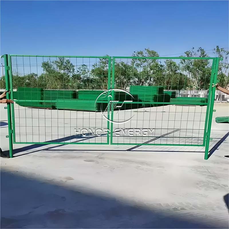 Solar Fence Gate