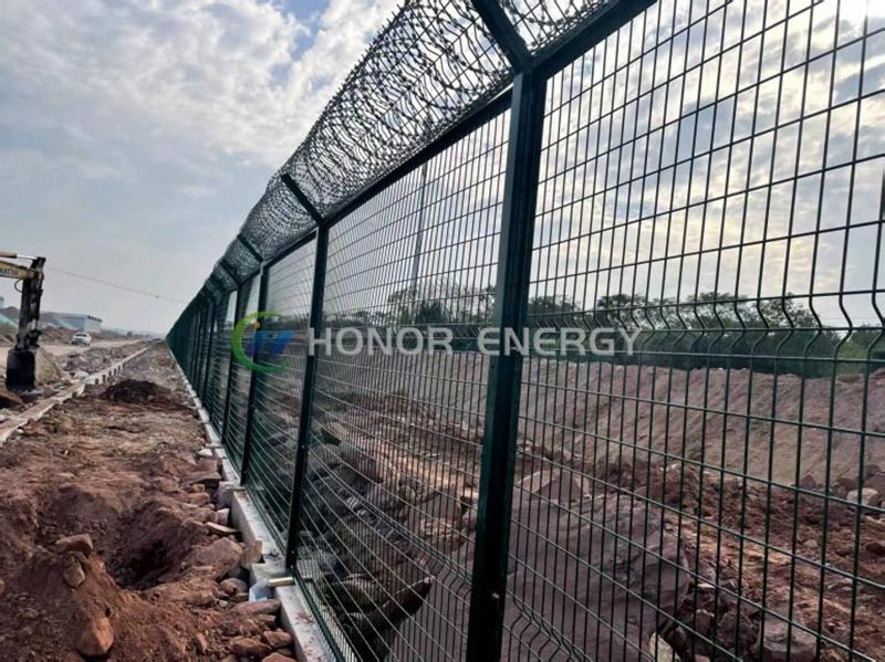 Solar Welding Mesh Fence