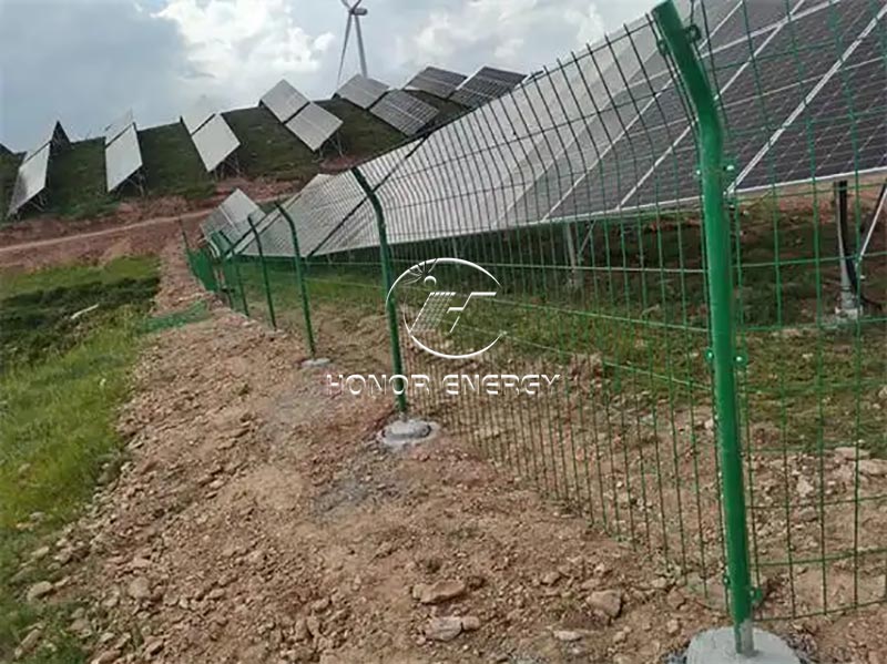 Solar Welding Mesh Fence