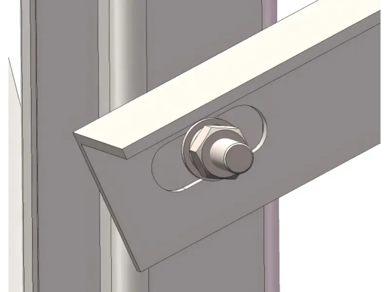 Solar mount brace