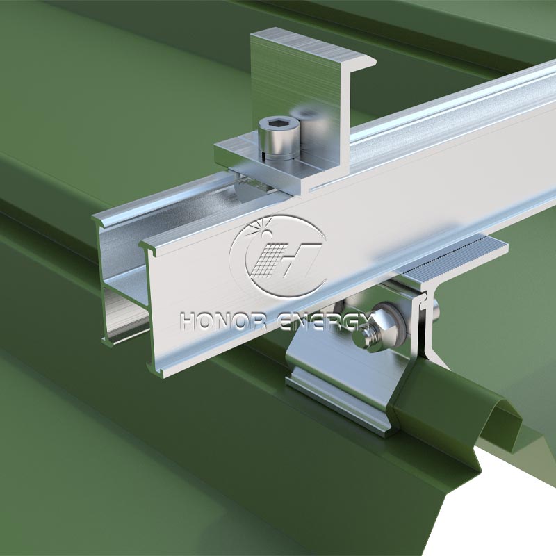 Günəş metal dam kliplok montajı