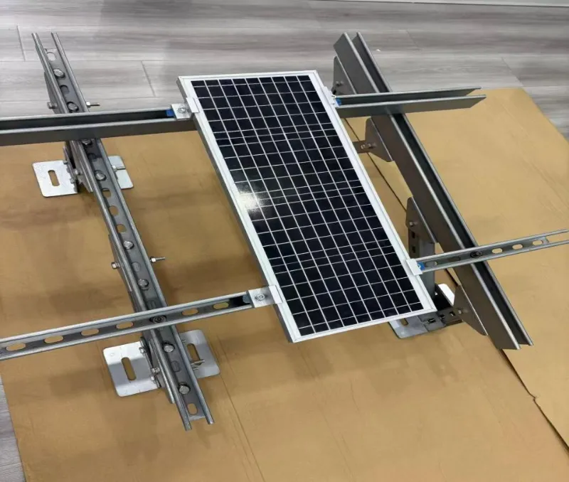 U Rail Solar Polad Yerə Montaj sistemi